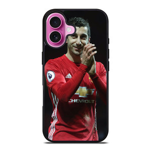 MKHITARYAN MANCHESTER UNITED RED iPhone 16 Plus Case MKHITARYAN MANCHESTER UNITED RED iPhone 16 Plus Case