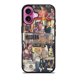 MODERN FAMILY MOVIES SERIES COLLAGE iPhone 16 Plus Case MODERN FAMILY MOVIES SERIES COLLAGE iPhone 16 Plus Case