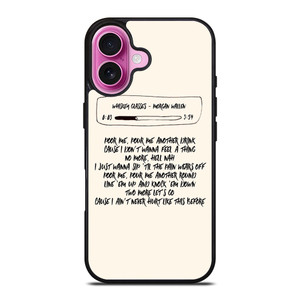 MORGAN WALLEN LYRIC iPhone 16 Plus Case MORGAN WALLEN LYRIC iPhone 16 Plus Case