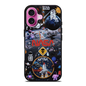 NASA LOGO 4 iPhone 16 Plus Case