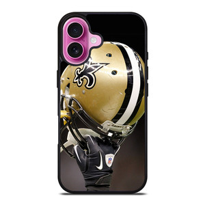 NEW ORLEANS SAINTS HELMET iPhone 16 Plus Case