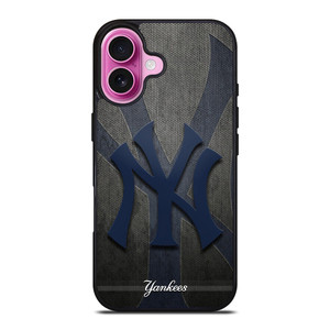 NEW YORK YANKEES LOGO MLB 4 iPhone 16 Plus Case NEW YORK YANKEES LOGO MLB 4 iPhone 16 Plus Case