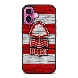 NOTTINGHAM FOREST LOGO WOODEN iPhone 16 Plus Case NOTTINGHAM FOREST LOGO WOODEN iPhone 16 Plus Case