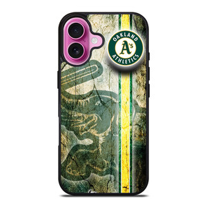 OAKLAND ATHLETICS LOGO 2 iPhone 16 Plus Case OAKLAND ATHLETICS LOGO 2 iPhone 16 Plus Case