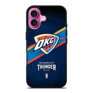 OKLAHOMA CITY THUNDER LOGO 2 iPhone 16 Plus Case