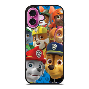 PAW PATROL CHARACTERS iPhone 16 Plus Case