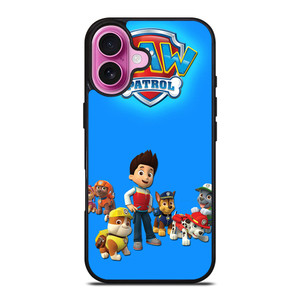PAW PATROL MOVIE CHARACTERS iPhone 16 Plus Case