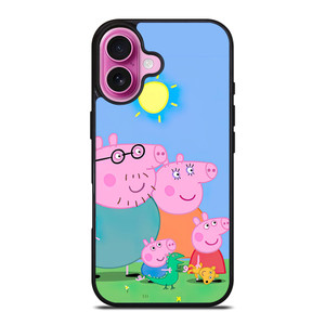 PEPPA PIG FAMILY iPhone 16 Plus Case PEPPA PIG FAMILY iPhone 16 Plus Case