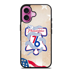 PHILADELPHIA 76ERS LOGO 3 iPhone 16 Plus Case PHILADELPHIA 76ERS LOGO 3 iPhone 16 Plus Case