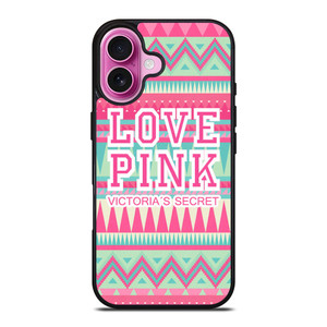 PINK VICTORIA'S SECRET iPhone 16 Plus Case PINK VICTORIA'S SECRET iPhone 16 Plus Case