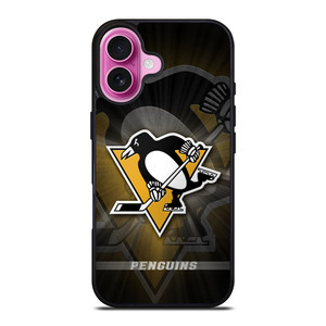 PITTSBURGH PENGUINS LOGO 3 iPhone 16 Plus Case
