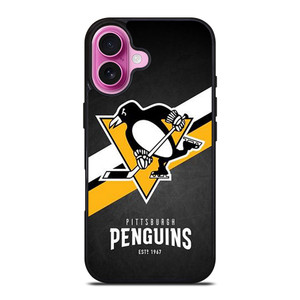 PITTSBURGH PENGUINS LOGO iPhone 16 Plus Case