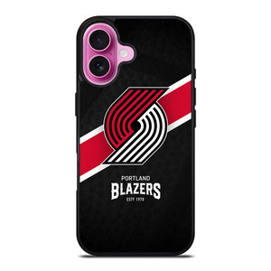 PORTLAND BLAZERS LOGO iPhone 16 Plus Case