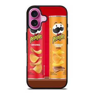 PRINGLES POTATO CHIPS YUMMY iPhone 16 Plus Case