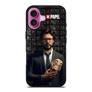 PROFESSOR MONEY HEIST 2 iPhone 16 Plus Case