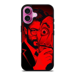 PROFESSOR MONEY HEIST iPhone 16 Plus Case