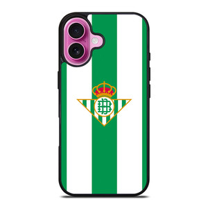 REAL BETIS FC ICON iPhone 16 Plus Case REAL BETIS FC ICON iPhone 16 Plus Case