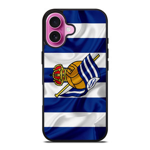 REAL SOCIEDAD ICON LALIGA iPhone 16 Plus Case