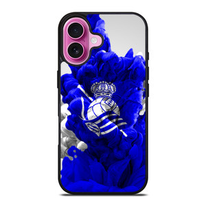 REAL SOCIEDAD SMOOKY LOGO iPhone 16 Plus Case REAL SOCIEDAD SMOOKY LOGO iPhone 16 Plus Case