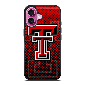 RED RAIDERS TEXAS TECH LOGO iPhone 16 Plus Case RED RAIDERS TEXAS TECH LOGO iPhone 16 Plus Case