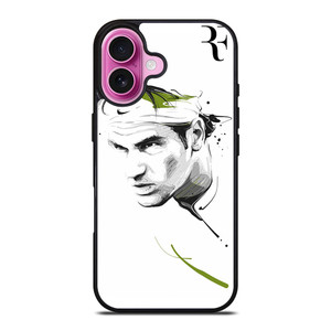 ROGER FEDERER ART iPhone 16 Plus Case ROGER FEDERER ART iPhone 16 Plus Case