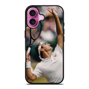 ROGER FEDERER SERVE iPhone 16 Plus Case ROGER FEDERER SERVE iPhone 16 Plus Case