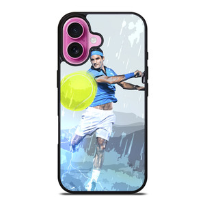 ROGER FEDERER SMASH YOU iPhone 16 Plus Case ROGER FEDERER SMASH YOU iPhone 16 Plus Case
