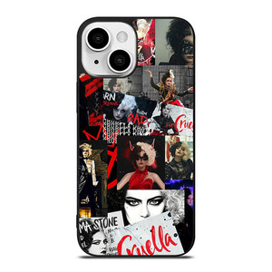 CRUELLA EMMA STONE COLLAGE iPhone 13 Mini Case CRUELLA EMMA STONE COLLAGE iPhone 13 Mini Case