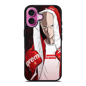 SAITAMA ONE PUNCH HYPEBEAST iPhone 16 Plus Case SAITAMA ONE PUNCH HYPEBEAST iPhone 16 Plus Case