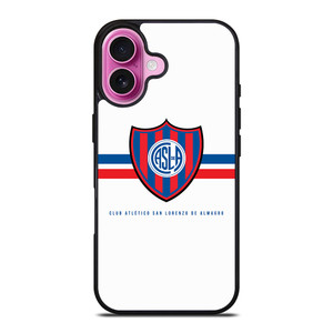 SAN LORENZO FC LOGO iPhone 16 Plus Case