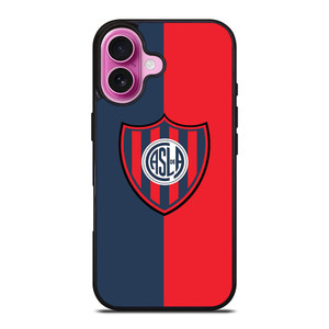 SAN LORENZO FUTBOL CLUB LOGO iPhone 16 Plus Case