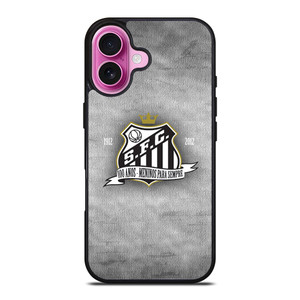 SANTOS FC ICON iPhone 16 Plus Case SANTOS FC ICON iPhone 16 Plus Case