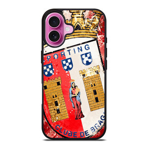 SC BRAGA ART LOGO iPhone 16 Plus Case