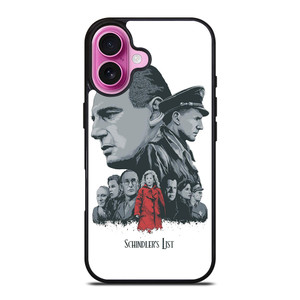 SCHINDLER'S LIST CHARACTERS ART iPhone 16 Plus Case SCHINDLER'S LIST CHARACTERS ART iPhone 16 Plus Case