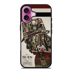 SE7EN MOVIE POSTER iPhone 16 Plus Case SE7EN MOVIE POSTER iPhone 16 Plus Case