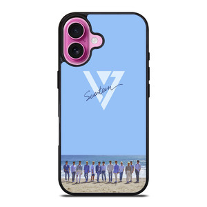 SEVENTEEN BOYBAND LOGO iPhone 16 Plus Case