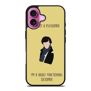 SHERLOCK HOLMES QUOTES iPhone 16 Plus Case SHERLOCK HOLMES QUOTES iPhone 16 Plus Case