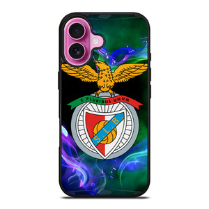 SL BENFICA LOGO ART iPhone 16 Plus Case SL BENFICA LOGO ART iPhone 16 Plus Case