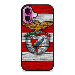 SL BENFICA WOODEN ART LOGO iPhone 16 Plus Case