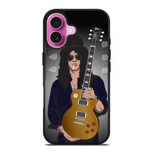 SLASH GIBSON GUITAR iPhone 16 Plus Case SLASH GIBSON GUITAR iPhone 16 Plus Case