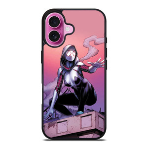 SPIDER GWEN SUPERHERO 2 iPhone 16 Plus Case
