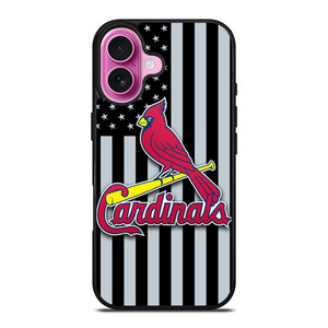 ST LOUIS CARDINALS LOGO 3 iPhone 16 Plus Case