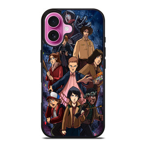 STRANGER THINGS ART iPhone 16 Plus Case STRANGER THINGS ART iPhone 16 Plus Case
