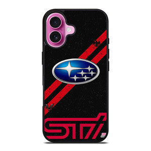 SUBARU WRX STI LOGO iPhone 16 Plus Case SUBARU WRX STI LOGO iPhone 16 Plus Case