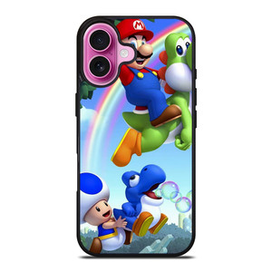SUPER MARIO AND FRIEND 2 iPhone 16 Plus Case
