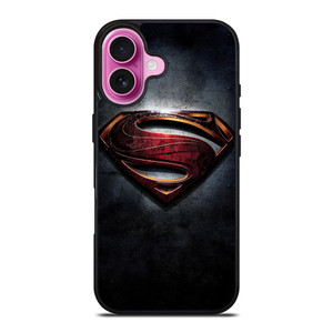SUPERMAN LOGO iPhone 16 Plus Case SUPERMAN LOGO iPhone 16 Plus Case