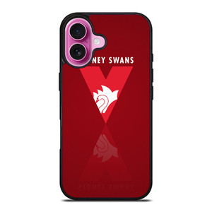 SYDNEY SWANS AFL ICON iPhone 16 Plus Case SYDNEY SWANS AFL ICON iPhone 16 Plus Case