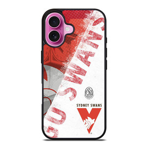SYDNEY SWANS AFL LOGO iPhone 16 Plus Case SYDNEY SWANS AFL LOGO iPhone 16 Plus Case