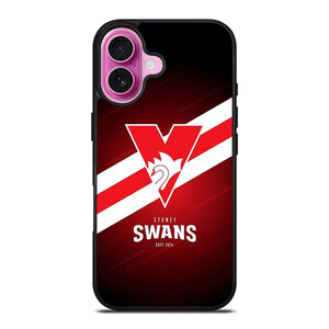 SYDNEY SWANS LOGO iPhone 16 Plus Case