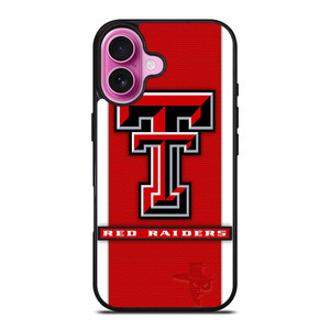 TEXAS TECH RED RAIDERS LOGO iPhone 16 Plus Case TEXAS TECH RED RAIDERS LOGO iPhone 16 Plus Case